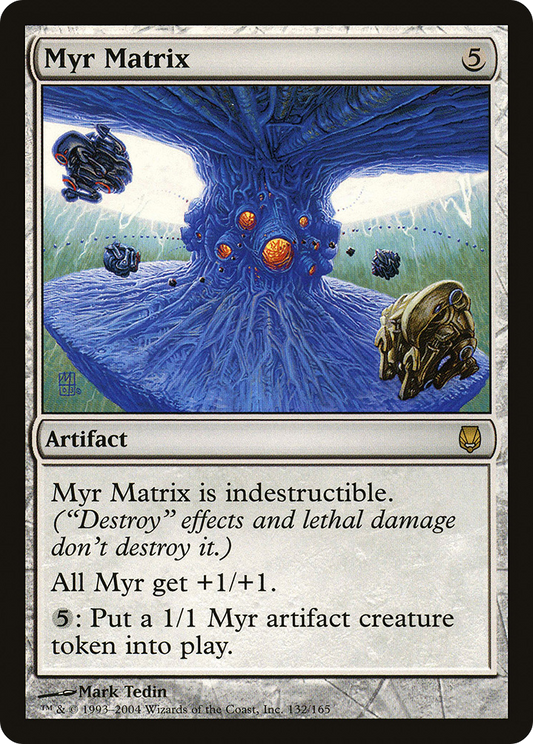 Myr Matrix (132) (DST) Magic: The Gathering