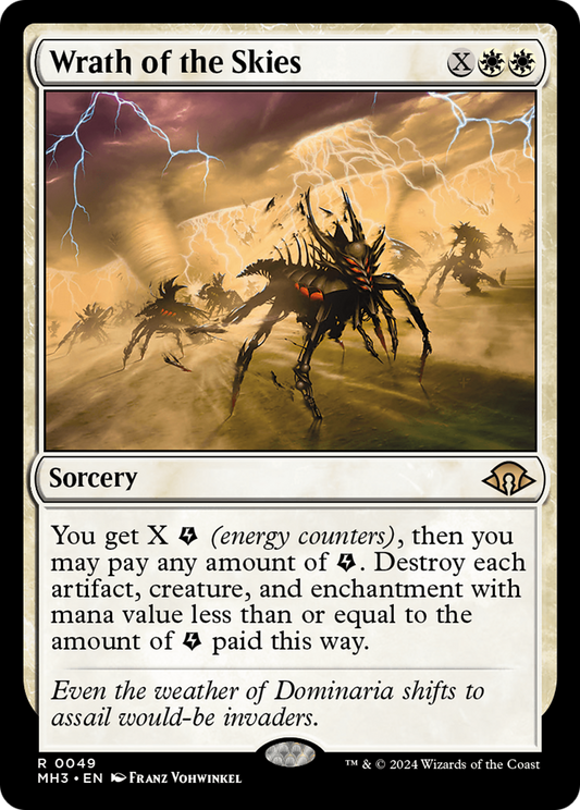 Wrath of the Skies-Modern Horizons 3-(MH3-049) - Modern Horizons 3