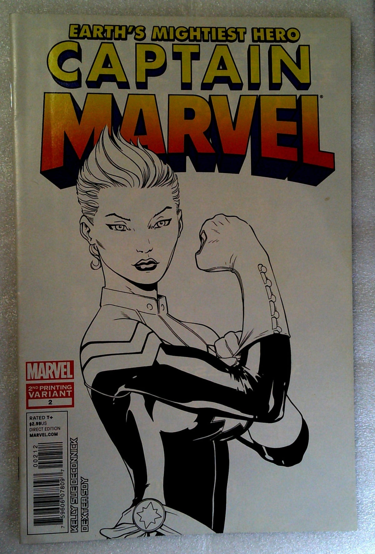 Captain Marvel #2 (2nd Print) – image 1