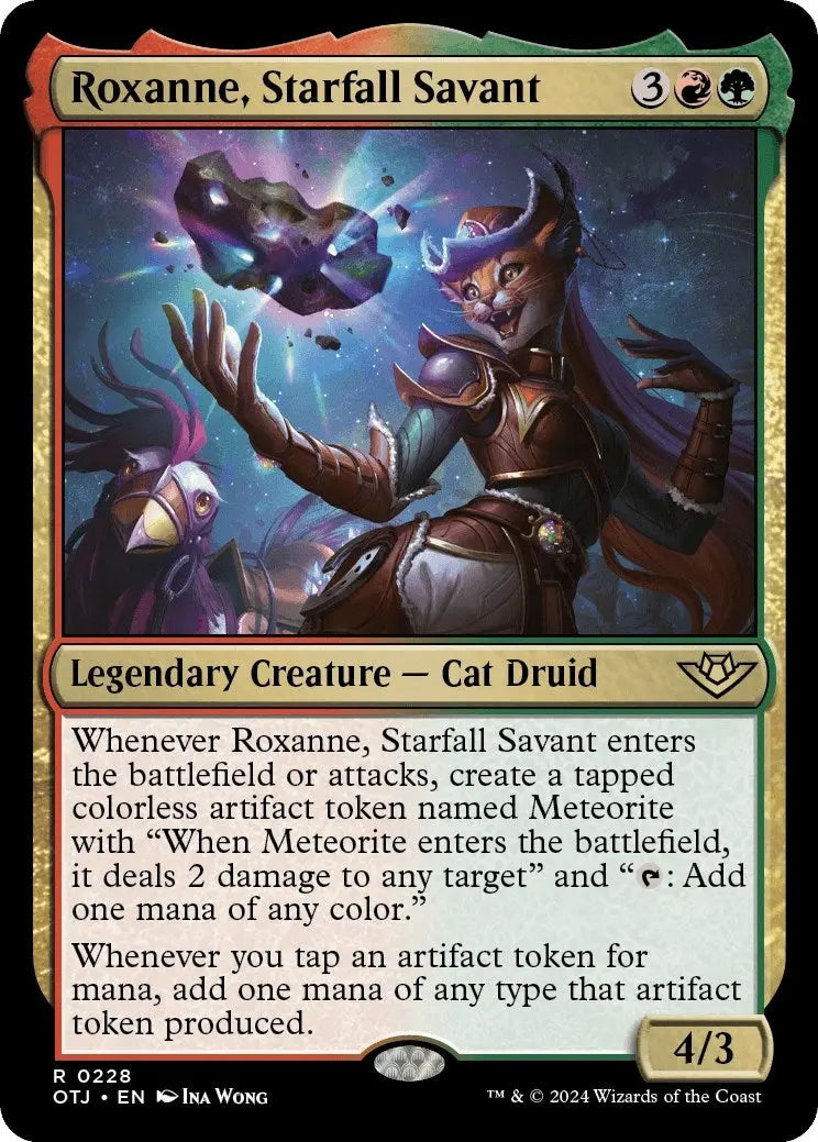 Roxanne, Starfall Savant (Outlaws of Thunder Junction) (228) Magic: The Gathering