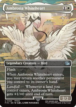 Ambrosia Whiteheart (Borderless)-FINAL FANTASY-(FIN-325) - FINAL FANTASY
