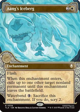 Aang's Iceberg (Showcase)-Avatar: The Last Airbender-(TLA-336) - Avatar: The Last Airbender