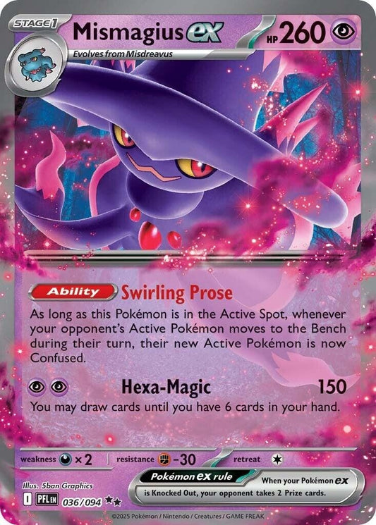 Mismagius ex (ME02: Phantasmal Flames) (036/094)
