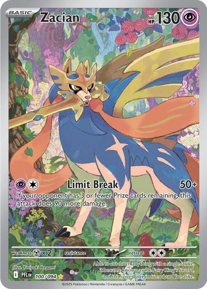 Zacian (ME02: Phantasmal Flames) (100/094)