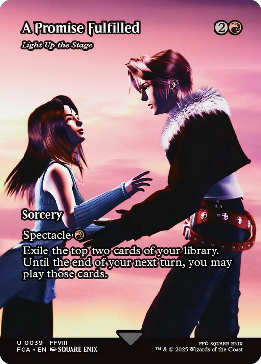 A Promise Fulfilled - Light Up the Stage (Showcase)-FINAL FANTASY: Through the Ages-(FCA-039) - FINAL FANTASY: Through the Ages