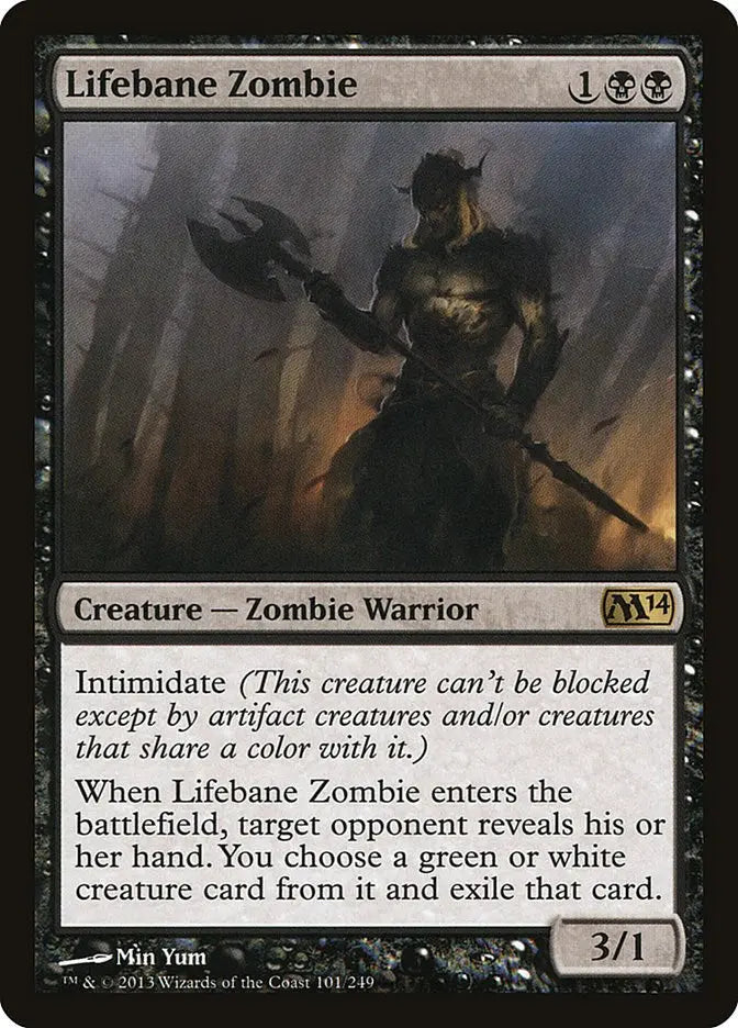 Lifebane Zombie [M14 - 101] Magic 2014 (M14)