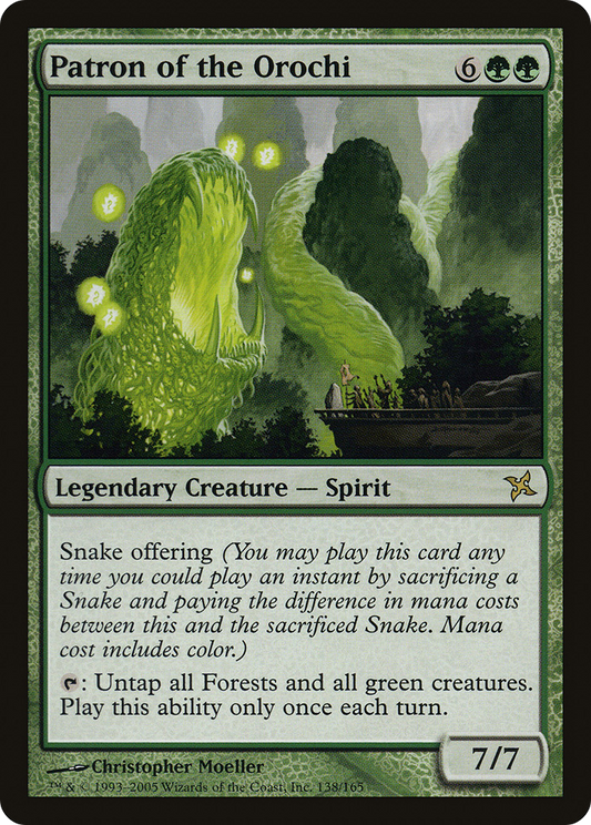 Patron of the Orochi (138) (BOK) Magic: The Gathering