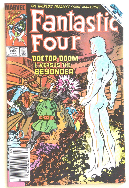 Fantastic Four (Vol. 1) #288/NS (Newsstand)