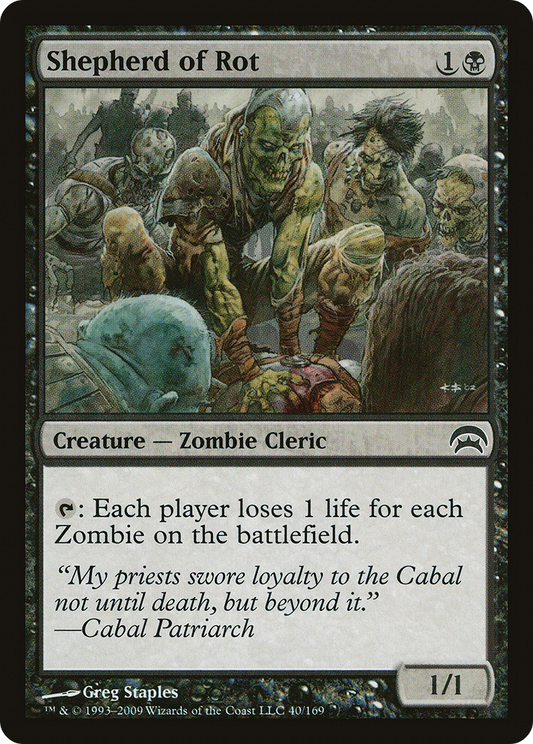 Shepherd of Rot (40) (HOP) Magic: The Gathering