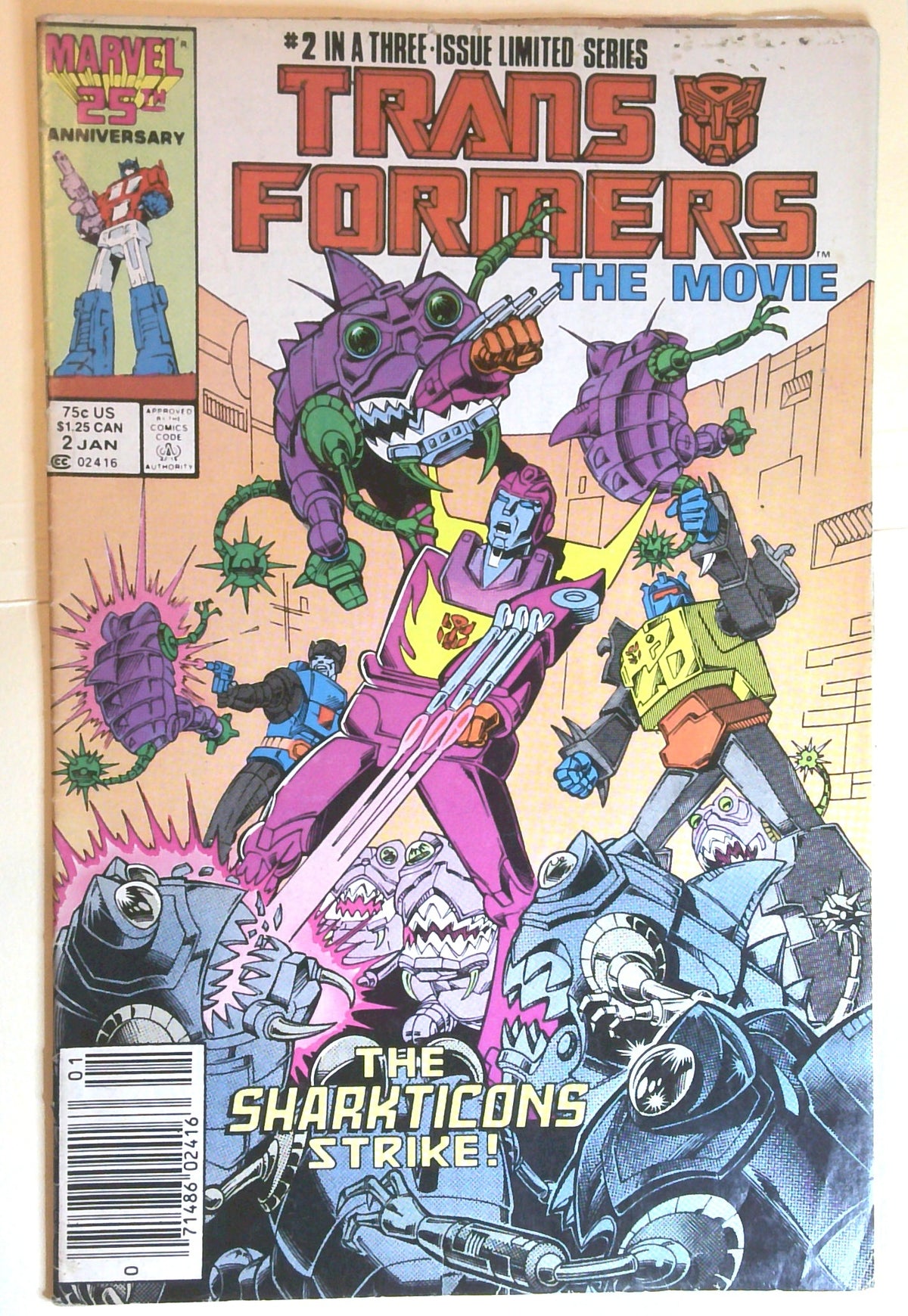 Transformers: The Movie #2 (Newsstand)