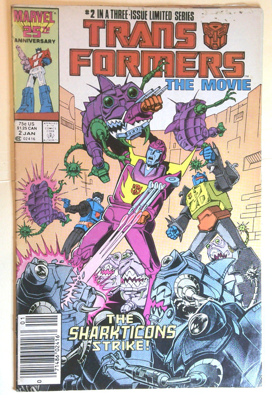 Transformers: The Movie #2 (Newsstand)