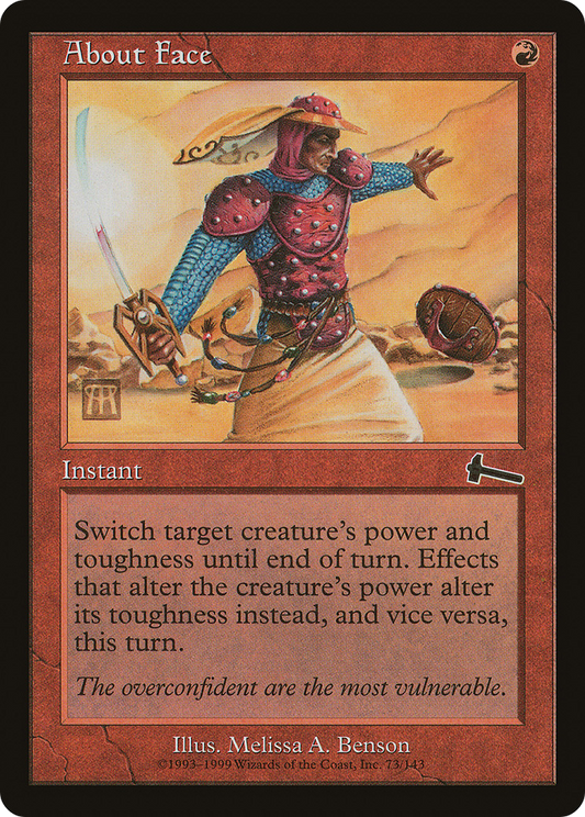 About Face (Urza's Legacy) (73) Magic: The Gathering