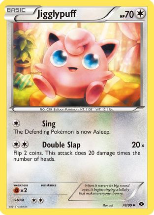 Jigglypuff (78/99) (NXD) Pokemon