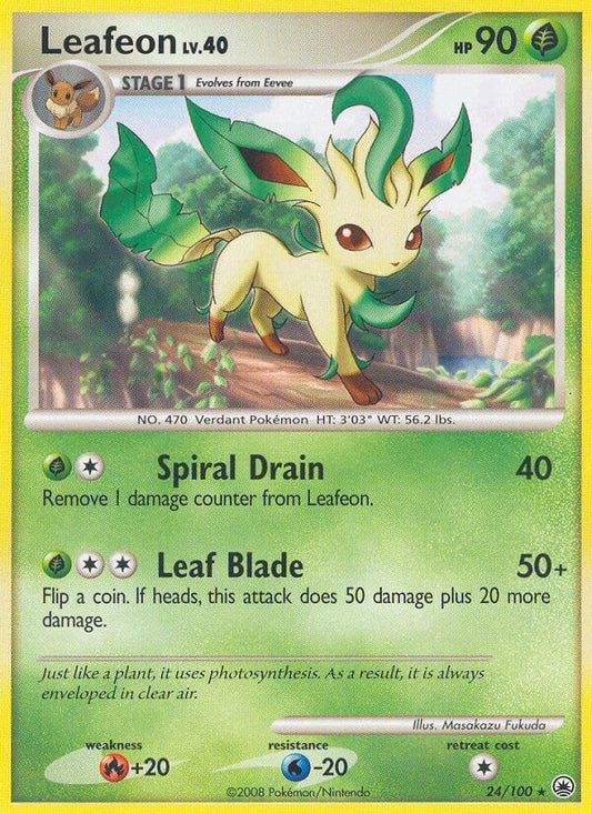 Pokémon Leafeon (24) [MD - 24/100]