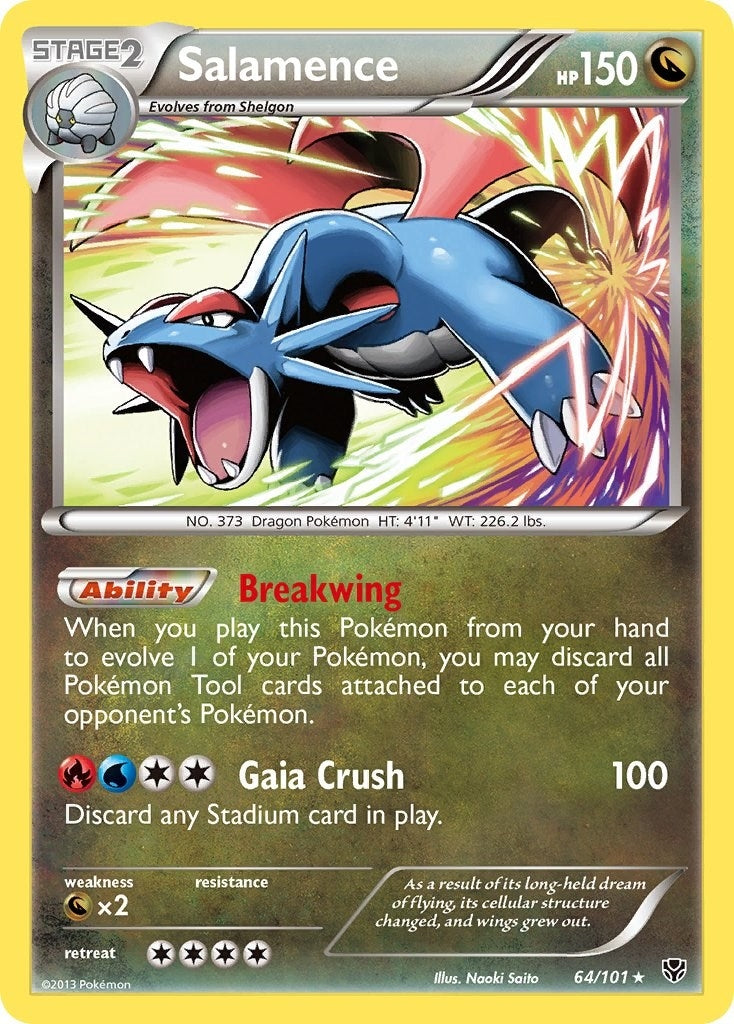 Salamence (Plasma Blast) (64/101)