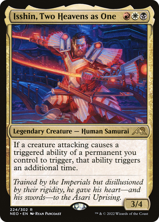 Isshin, Two Heavens as One (224) (NEO) Magic: The Gathering