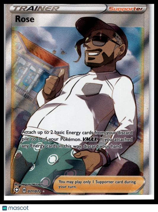 2020 Pokémon Rose #071/072 Shining Fates