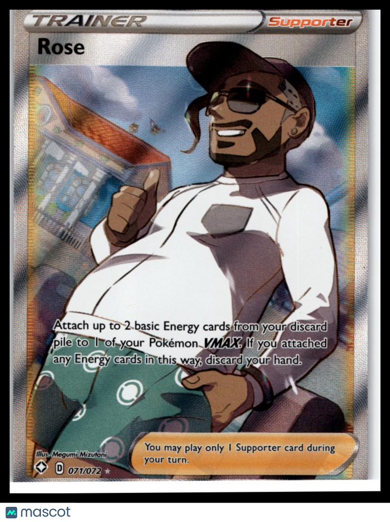 2020 Pokémon Rose #071/072 Shining Fates