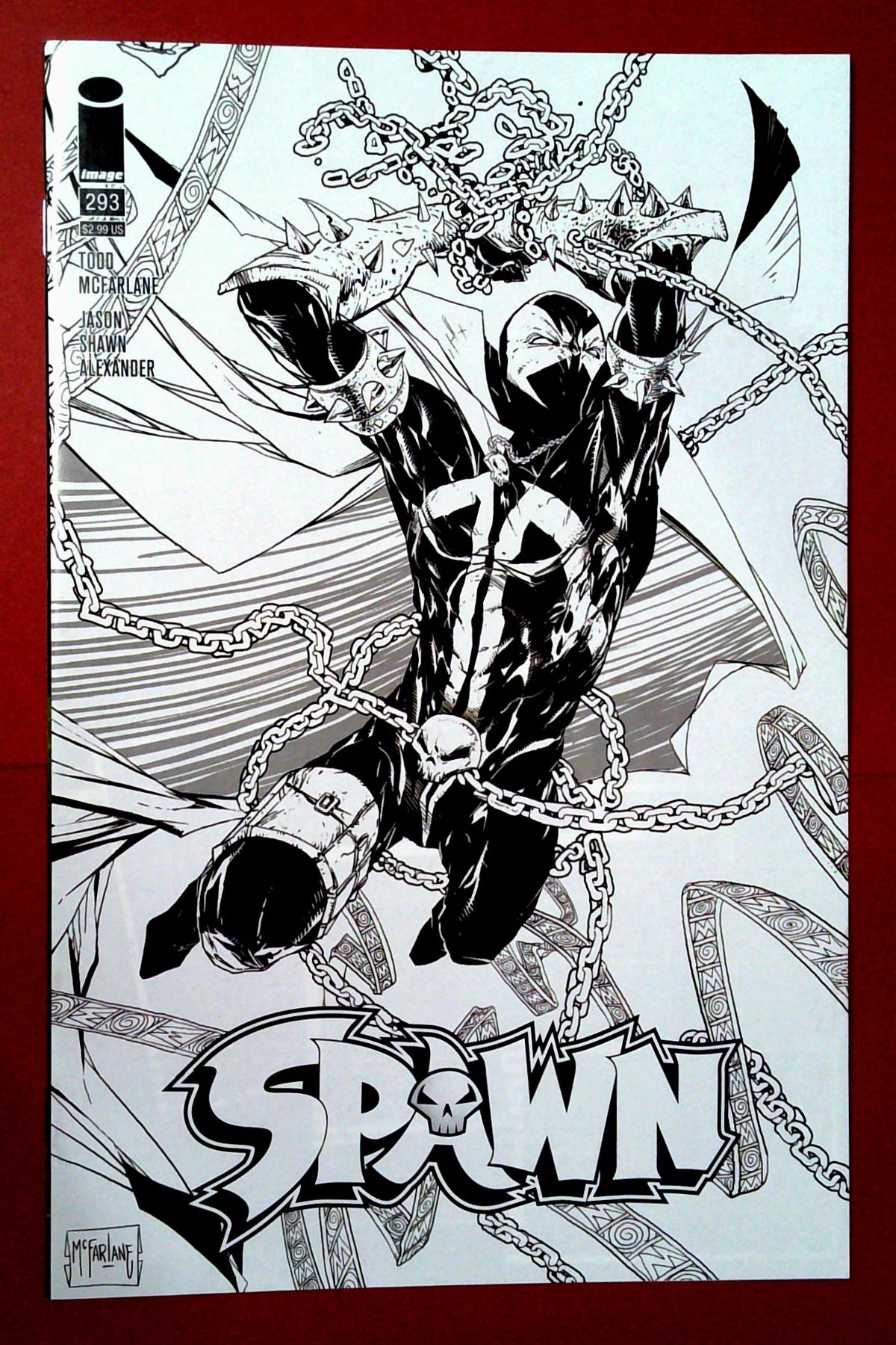 Spawn #293 (McFarlane Sketch) – image 1