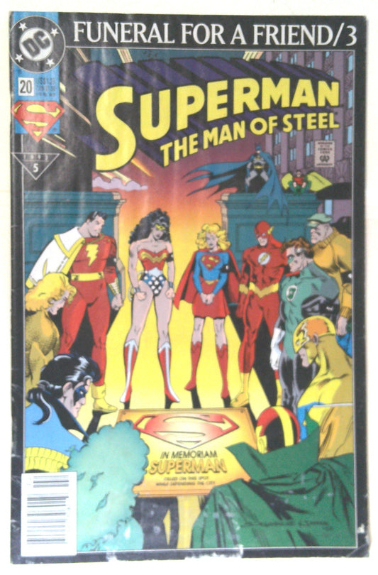 Superman: The Man of Steel #20 (Newsstand)