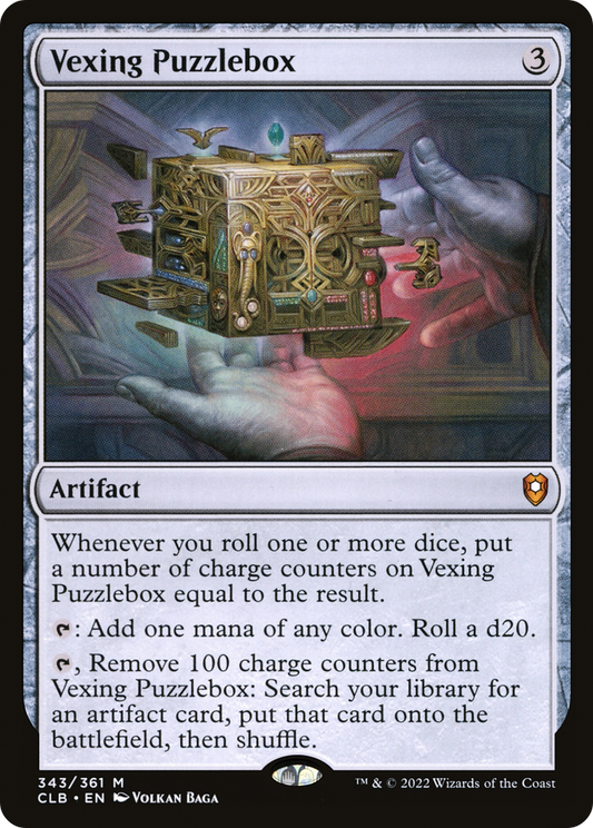 Vexing Puzzlebox (343) (CLB) Magic: The Gathering
