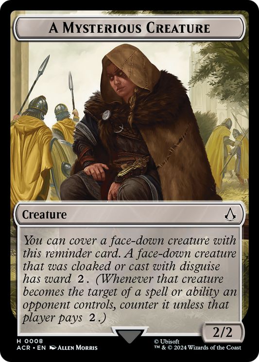 A Mysterious Creature-Assassin's Creed Tokens-(ACR-008) - Assassin's Creed Tokens