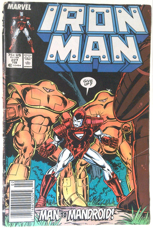 Iron Man #227 (Newsstand)