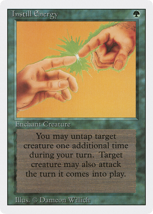 Instill Energy (3ED) Magic: The Gathering