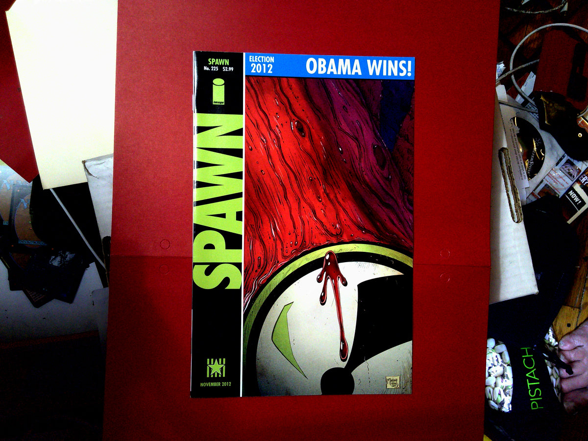 Spawn #225 (McFarlane America Turns Red Sketch) – image 1