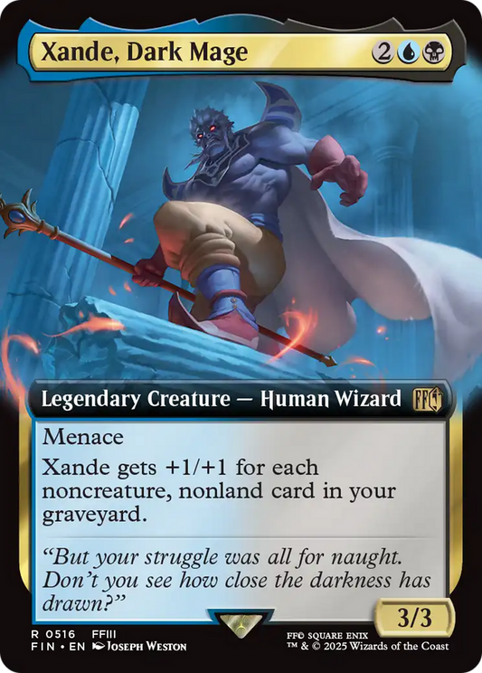 Xande, Dark Mage (Extended Art)-FINAL FANTASY-(FIN-516) - FINAL FANTASY