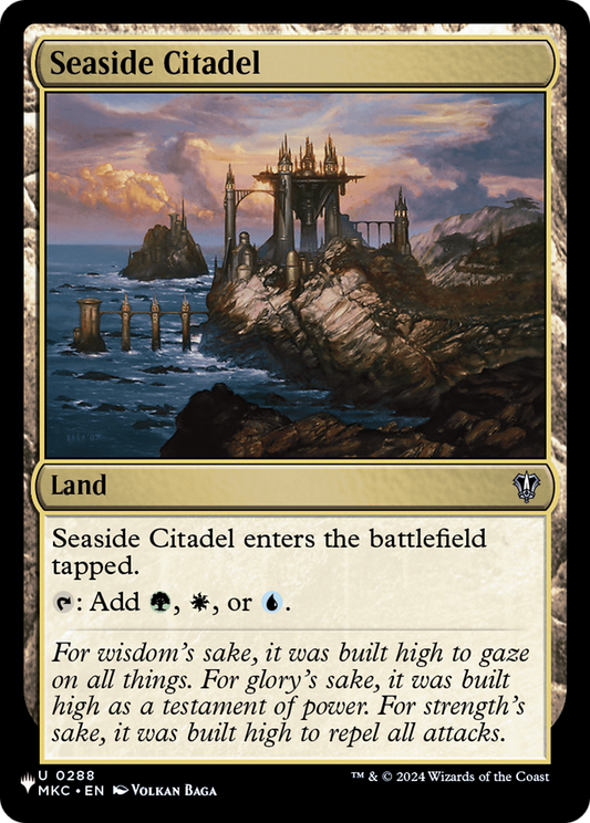 Seaside Citadel (MKC)-The List Reprints-(LIST-288) - The List Reprints