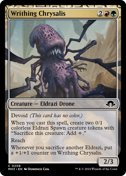 Writhing Chrysalis-Modern Horizons 3-(MH3-208) - : (devoid) Modern Horizons 3