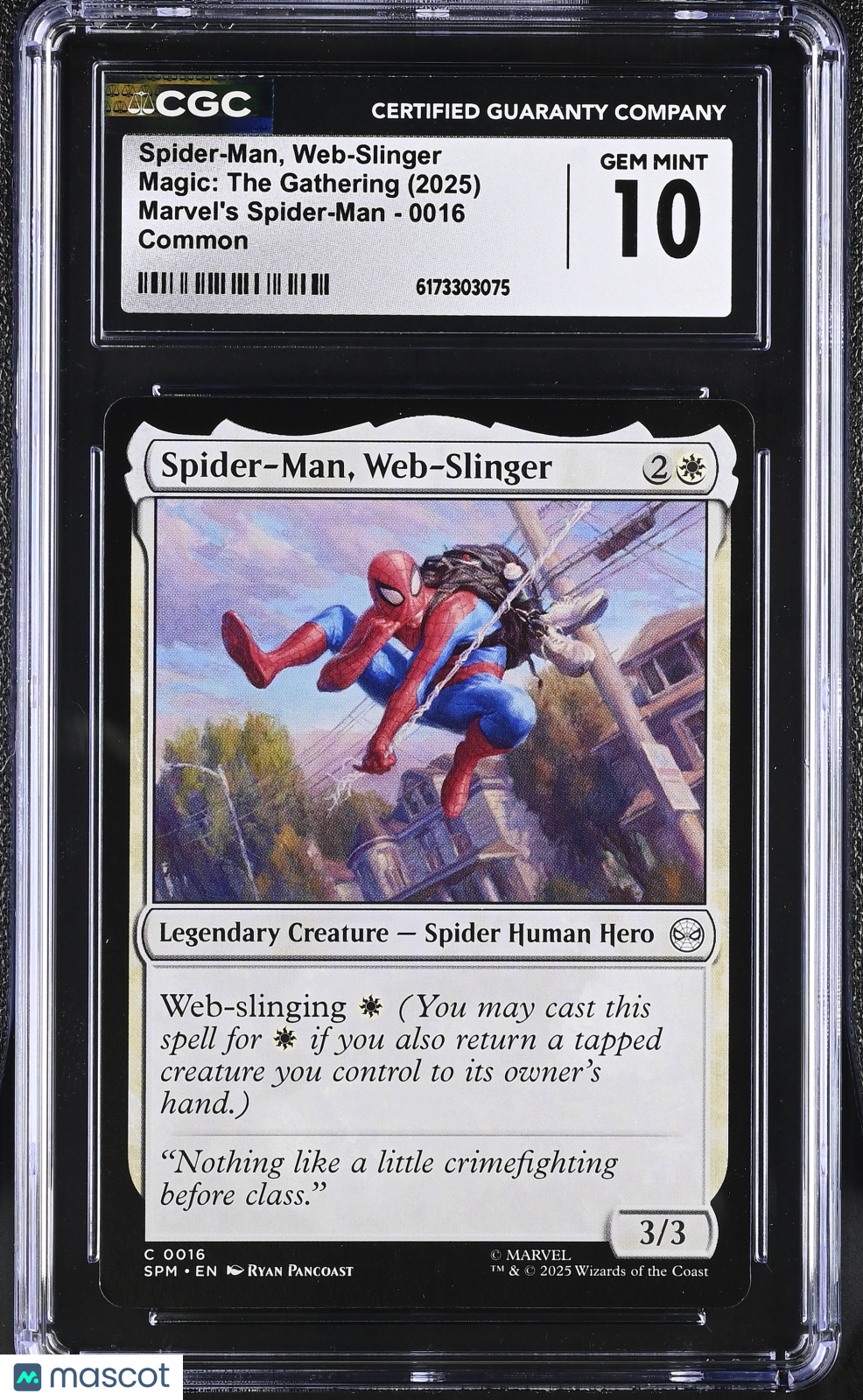 Spider-Man, Web-Slinger 2025 Magic: The Gathering Marvel's Spider-Man #0016