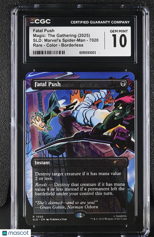 Fatal Push Color 2025 Magic: The Gathering SLD: Marvel's Spider-Man #7020