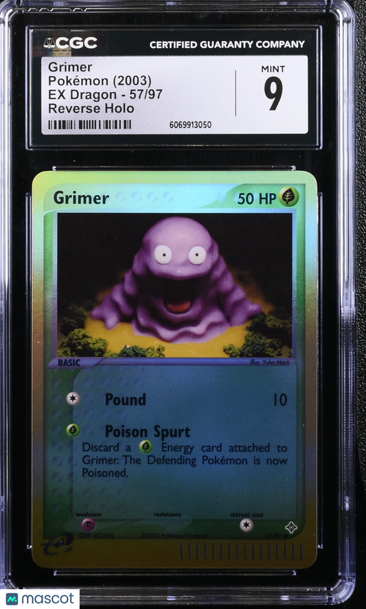 Grimer Reverse Holo 57/97 2003 Pokemon EX Dragon #57/97