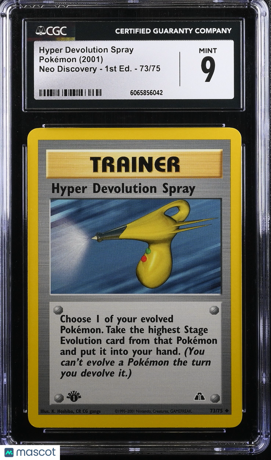 Hyper Devolution Spray 1st Edition 73/75 2001 Pokemon Neo Discovery #73/75