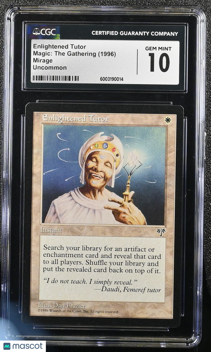 Enlightened Tutor 1996 Magic: The Gathering Mirage