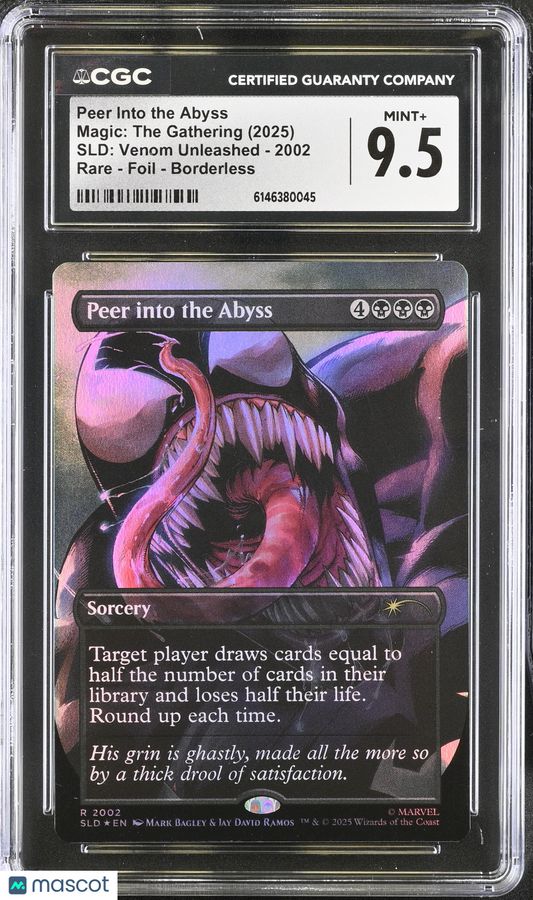 Peer Into the Abyss Foil 2025 Magic: The Gathering SLD: Venom Unleashed #2002