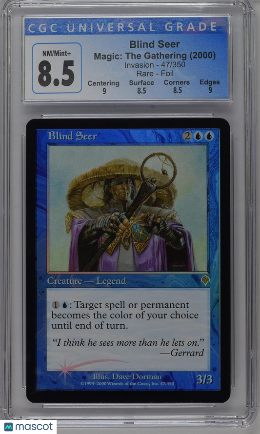 Blind Seer Foil 3/3 2000 Magic: The Gathering Invasion #47/350