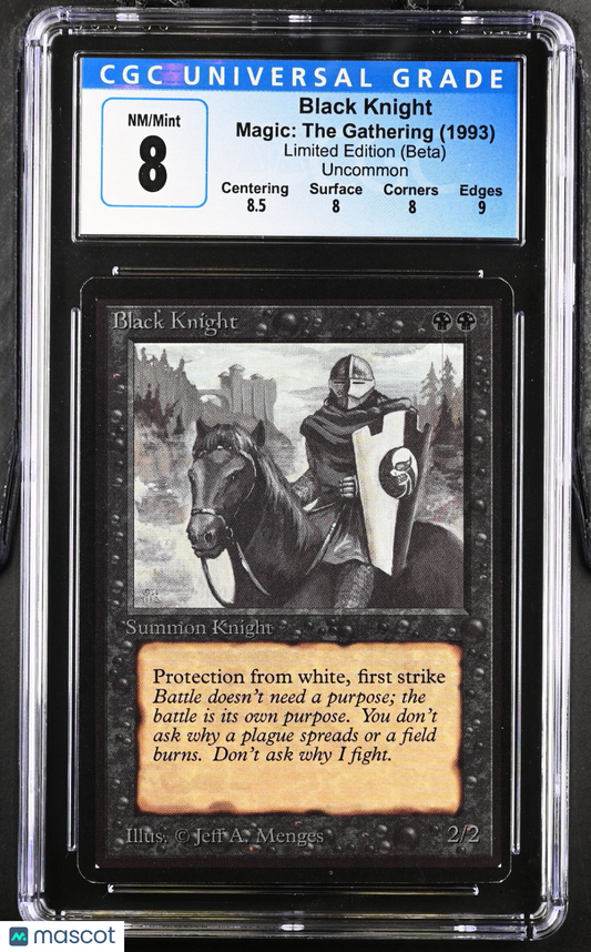 Black Knight 1993 Magic: The Gathering Limited Edition (Beta)