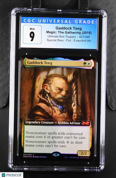 Gaddock Teeg Foil 2/2 2018 Magic: The Gathering Ultimate Box Toppers #U21/040