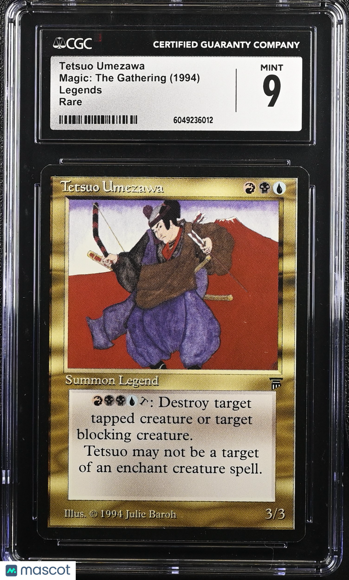 Tetsuo Umezawa 3/3 1994 Magic: The Gathering Legends