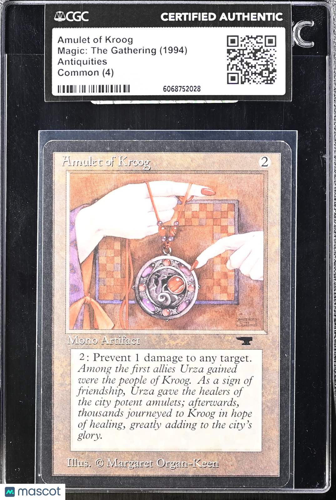 Amulet of Kroog 1994 Magic: The Gathering Antiquities