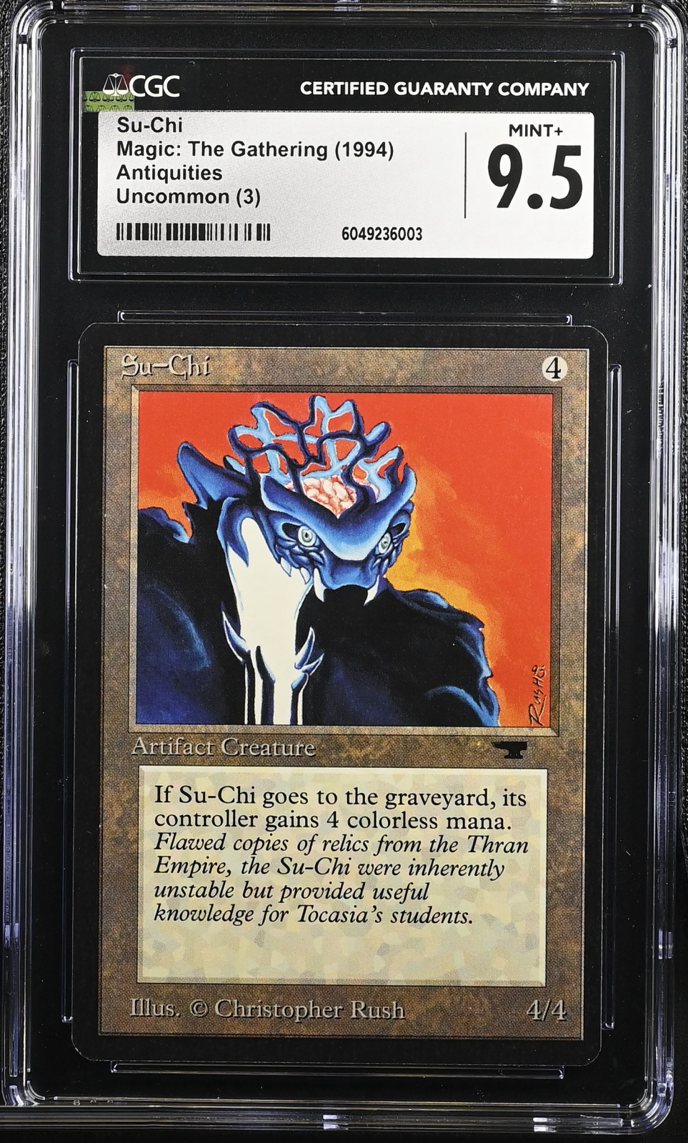 Su-Chi 4/4 1994 Magic: The Gathering Antiquities – front