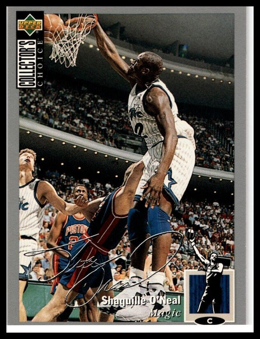 1994-95 collector's choice #232 shaquille o'neal