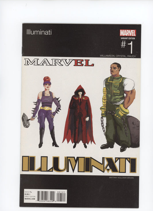 Illuminati, Vol. 1 #1b Hip-hop Variant